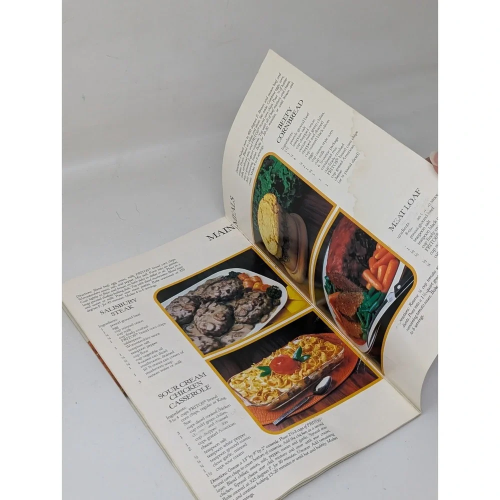 Vintage Fritos Cookbook Paperback 1979 Corn Chips 1970s Food